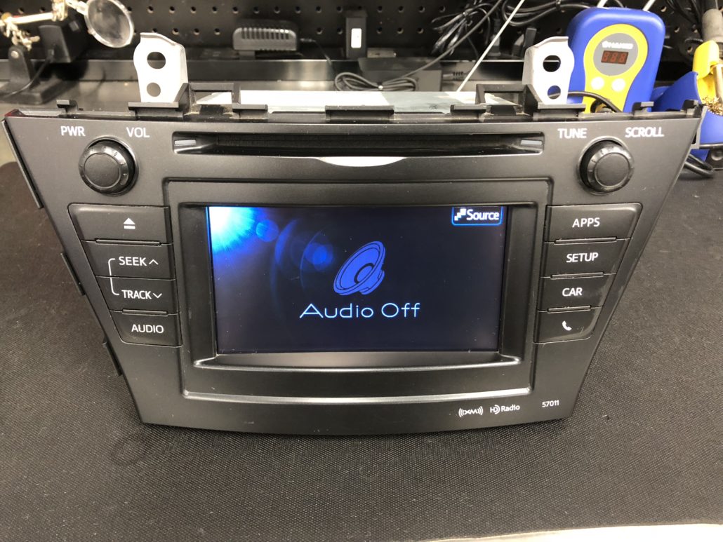 Toyota Prius 57011 AM FM CD Player Radio With MFD Display - OEM ...